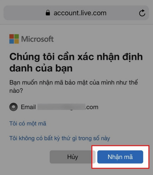 Hướng dẫn Lấy lại mật khẩu, đổi mật khẩu Microsoft Team dễ dàng 9