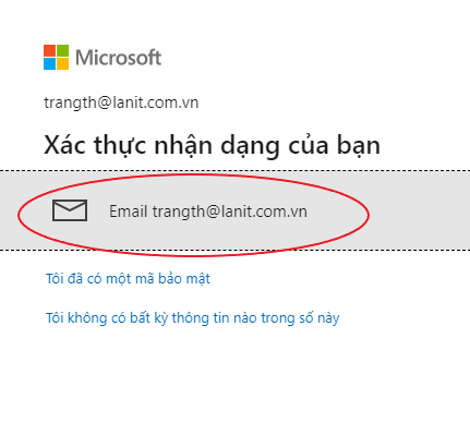 Hướng dẫn Lấy lại mật khẩu, đổi mật khẩu Microsoft Team dễ dàng 2