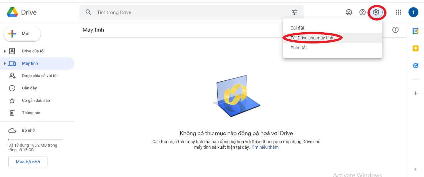 Cách tạo GG Drive trên máy tính dễ dàng 3