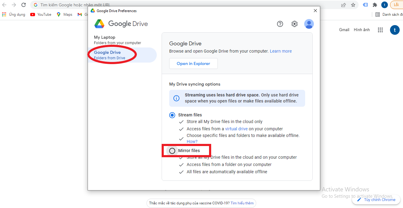 Cách tạo GG Drive trên máy tính dễ dàng 10