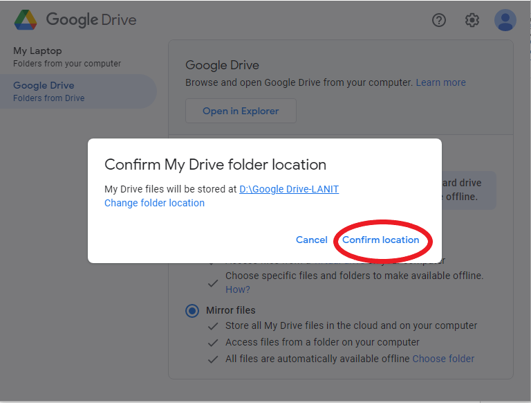 Cách tạo GG Drive trên máy tính dễ dàng 15