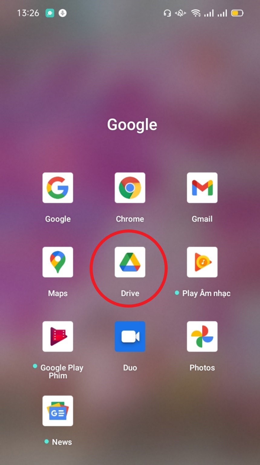 Cách up video lên google drive bằng điện thoại đơn giản