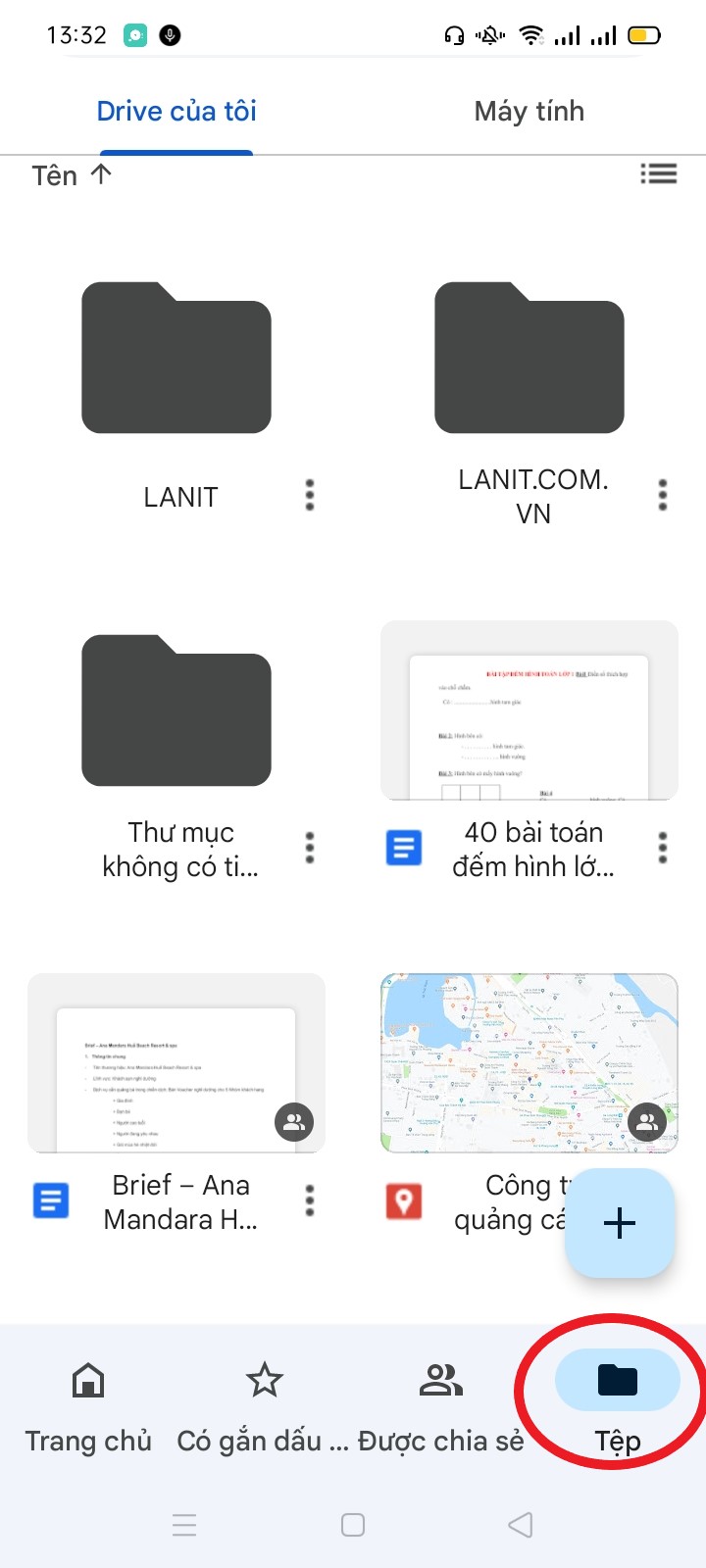 Cách up video lên google drive bằng điện thoại đơn giản 2