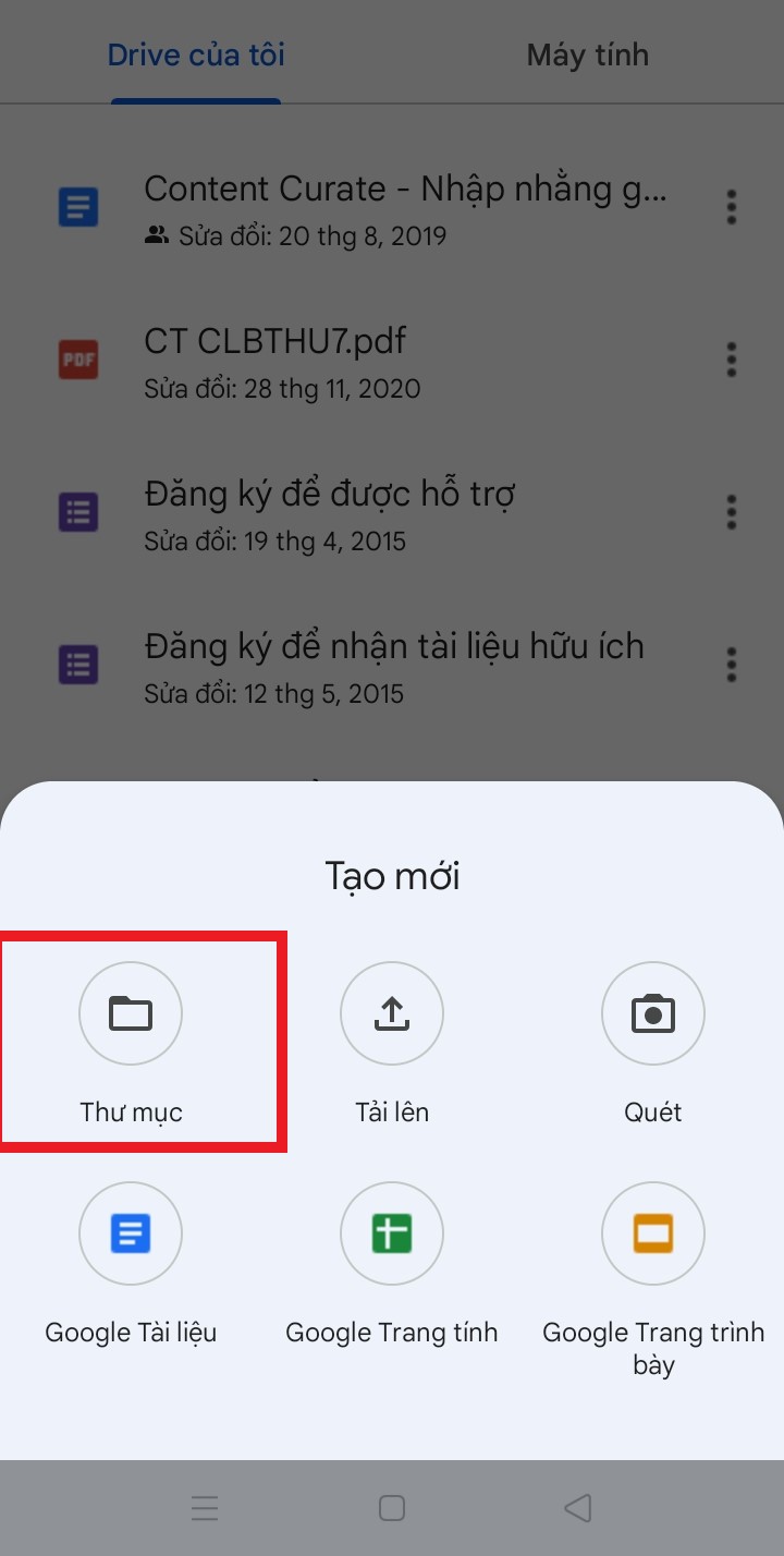 Cách up video lên google drive bằng điện thoại đơn giản 9