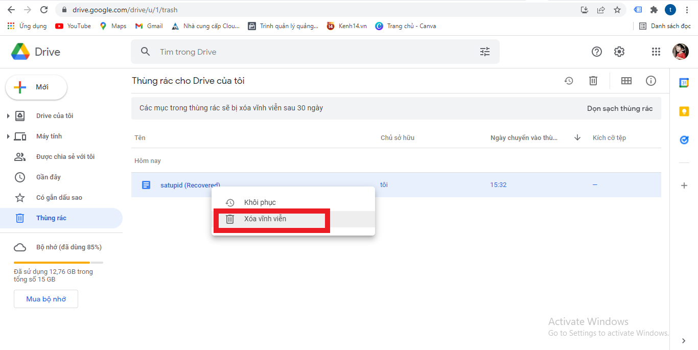 Tính năng xóa ảnh trên Google Drive giúp bạn có thể dễ dàng loại bỏ các hình ảnh không cần thiết và giải phóng không gian lưu trữ. Điều này giúp cho việc lưu trữ các file quan trọng trở nên dễ dàng hơn bao giờ hết.