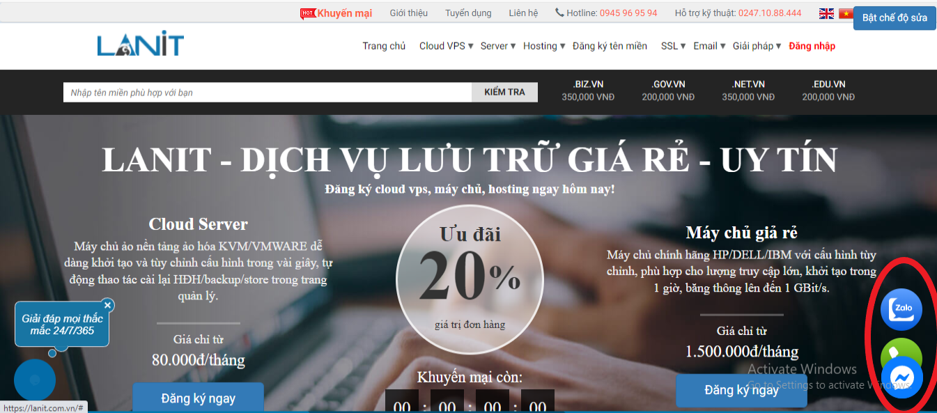 HƯỚNG DẪN tạo nút liên hệ trong WORDPRESS dễ dàng, không cần biết CODE 1