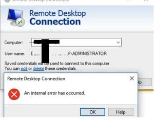 Hướng dẫn sửa lỗi “An internal error has occurred” cực nhanh