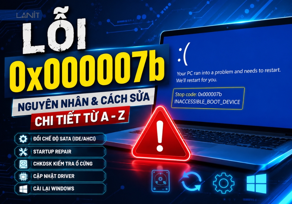 Lỗi 0x000007B