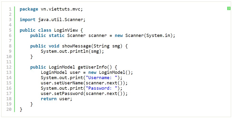 Mô hình MVC trong Java là gì 8