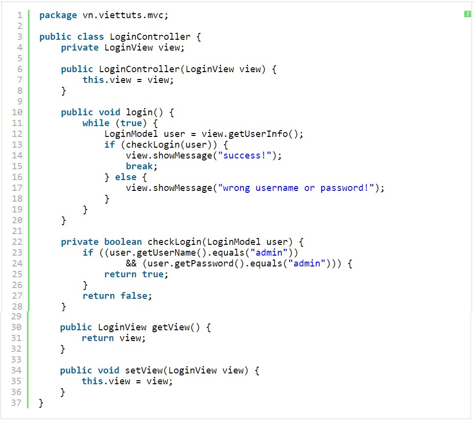 Mô hình MVC trong Java là gì 9