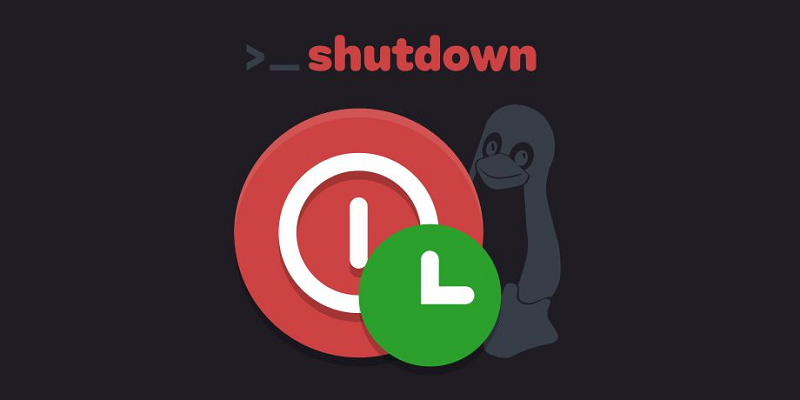 shutdown linux