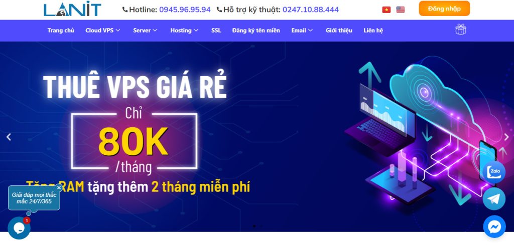 website vps