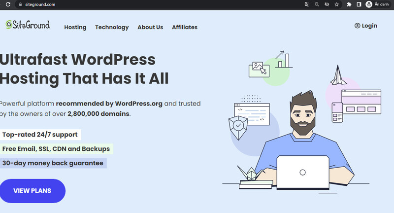 Hosting wordpress giá rẻ