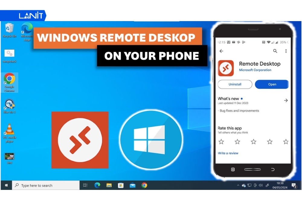 C&agrave;i ứng dụng Remote Desktop Mobile​