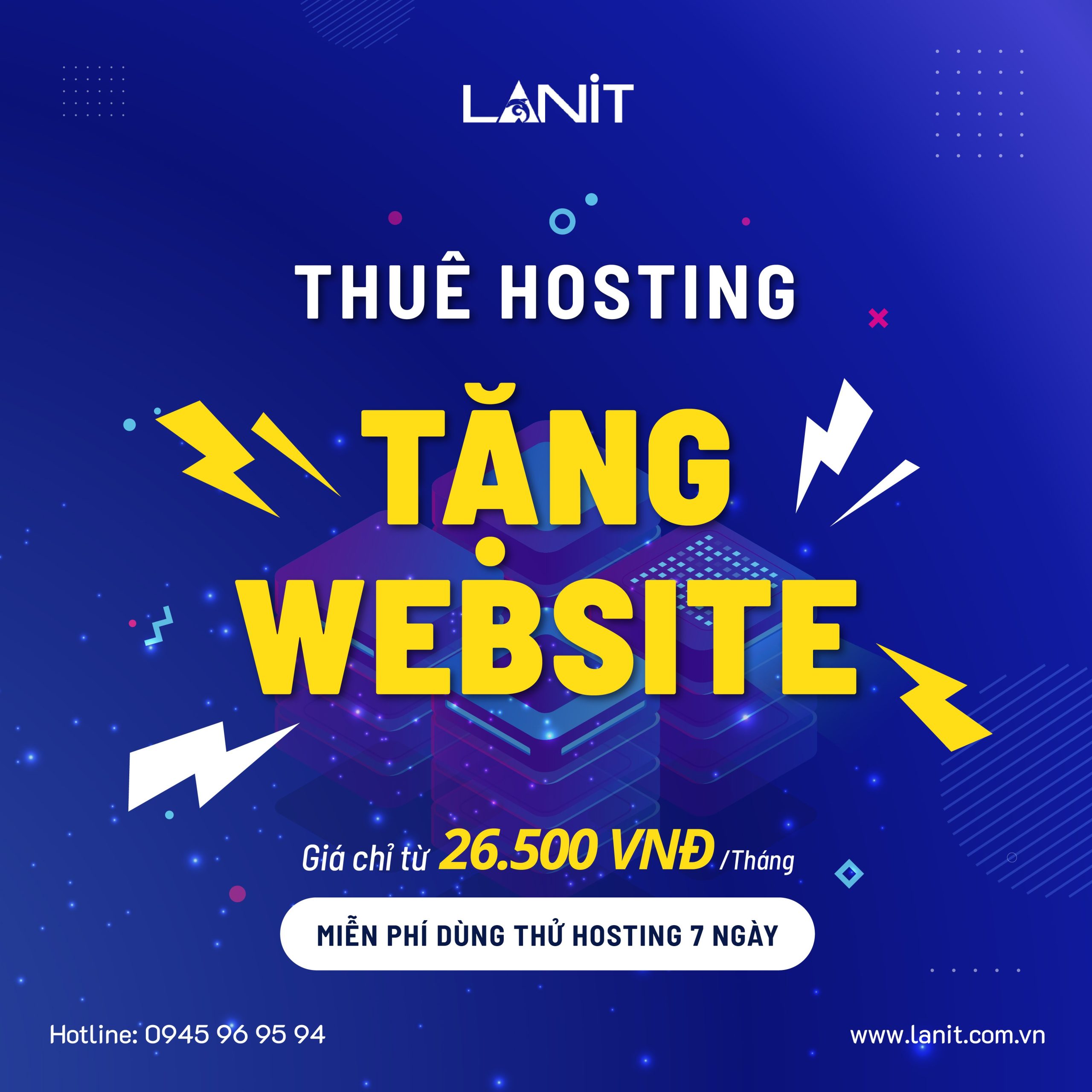 Thuê hosting tặng website