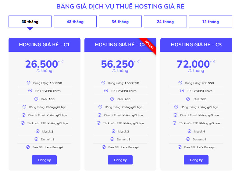hosting Việt Nam