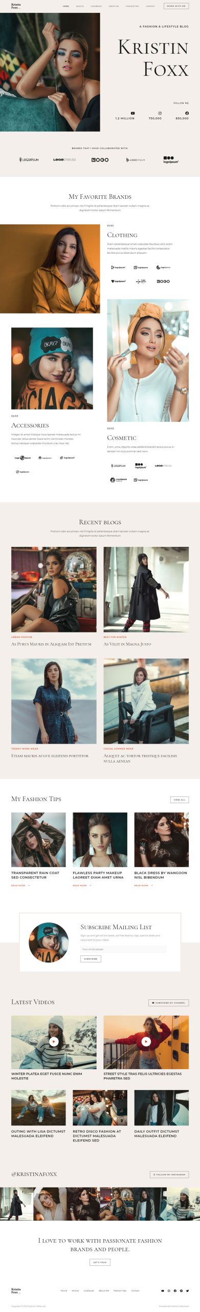 Fashion Influencer 02 Home Scaled