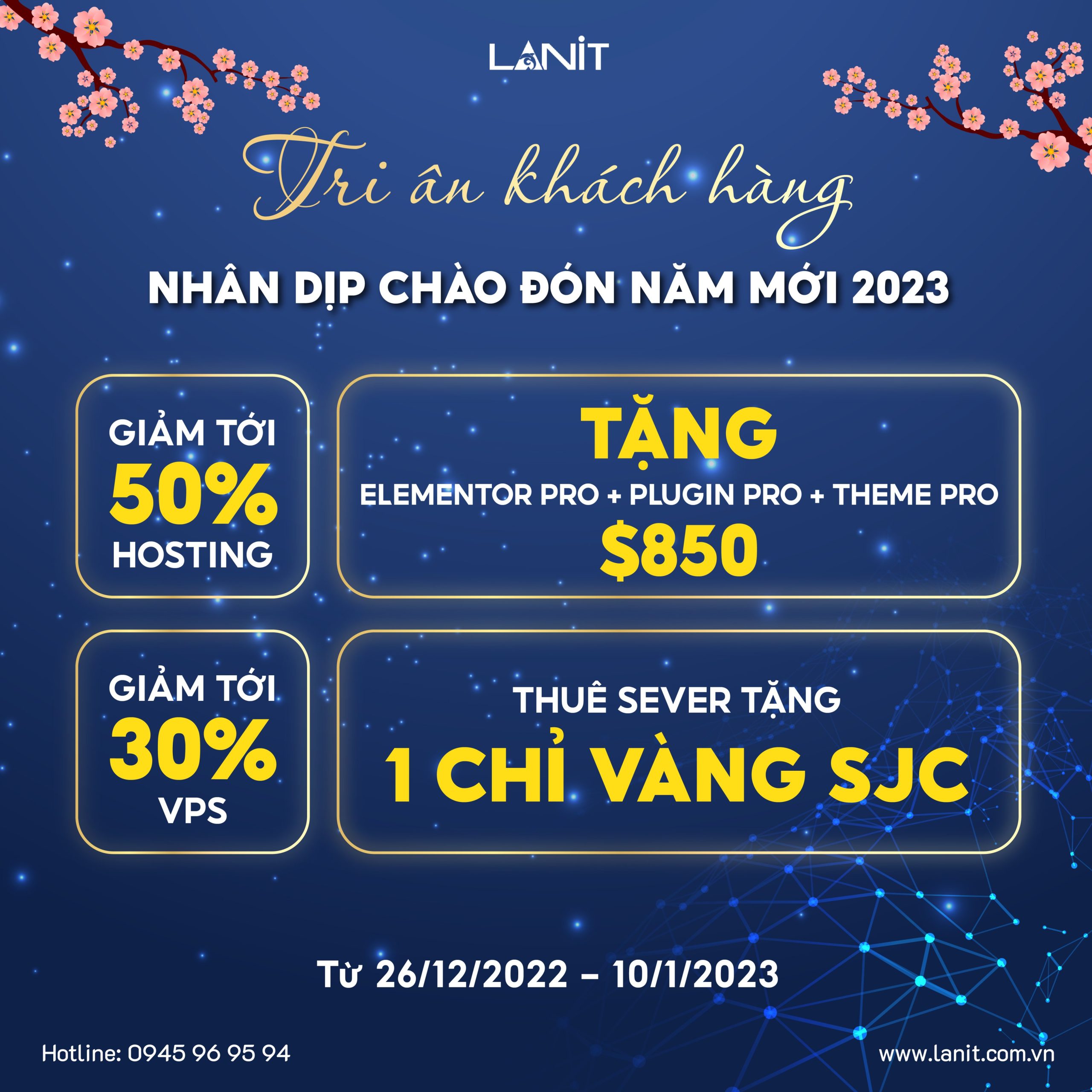 khuyến mãi cuối năm 2023