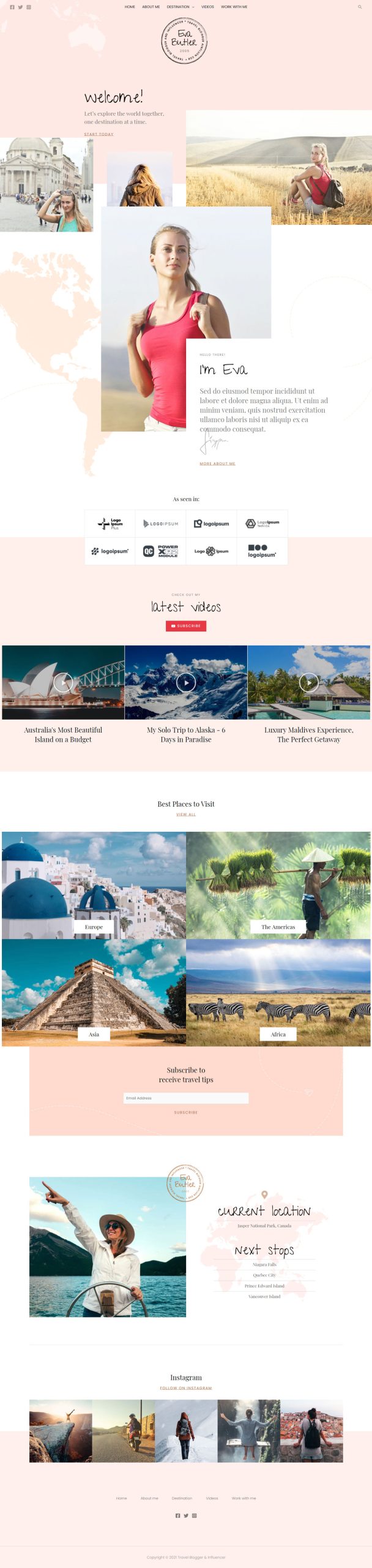 Travel Blogger & Influencer