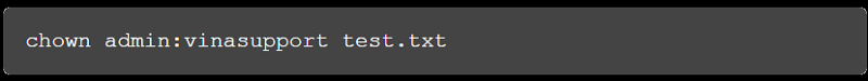 Chown Linux