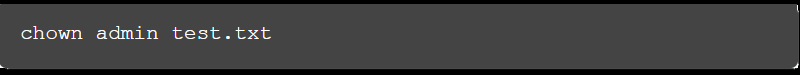 Chown Linux