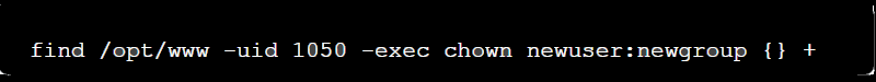 Chown Linux