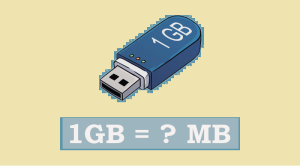 8 gb bằng bao nhiêu mb