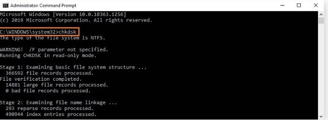 Cách sửa lỗi A Disk Read Error Occurred