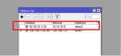 cấu hình DHCP Server trên router mikrotik: