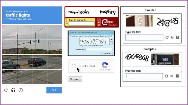 CAPTCHA là công cụ chống Traffic Bot hiệu quả nhất