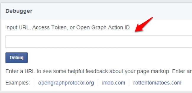 Facebook Object Debugger sẽ giúp phát hiện và sửa các lỗi liên quan đến Open Graph