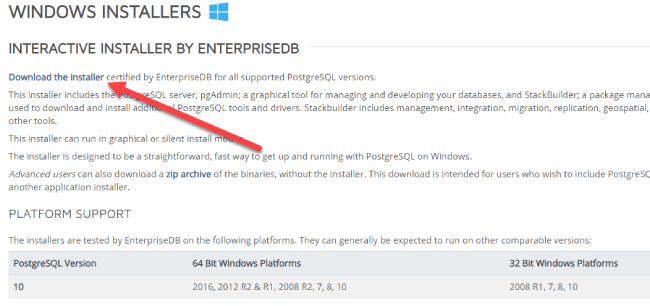 Cài đặt PostgreSQL trên Windows Chi Tiết 2