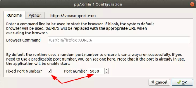 Cài đặt pgAdmin 4 trên Linux (Ubuntu) 3