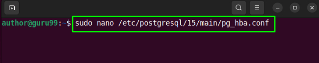 Cách sử dụng PostgreSQL 8