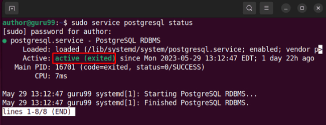 Cách sử dụng PostgreSQL 12