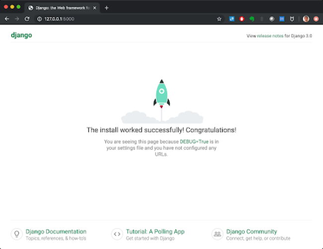 Cài đặt Django 1