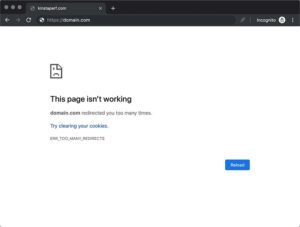 Lỗi ERR_TOO_MANY_REDIRECTS WordPress: Nguyên Nhân và Cách Fix Nhanh Chóng