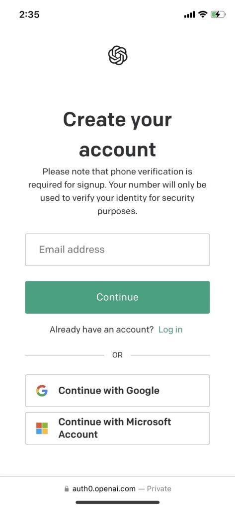Cách Sử dụng ChatGPT miễn phí trên điện thoại