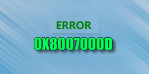 Hướng dẫn Sửa Lỗi Window Update Error 0x8007000d trên Win 10