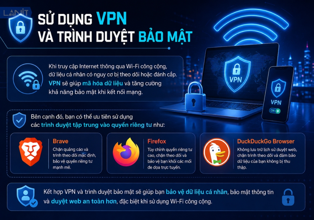 Su Dung Vpn Va Trinh Duyet Bao Mat
