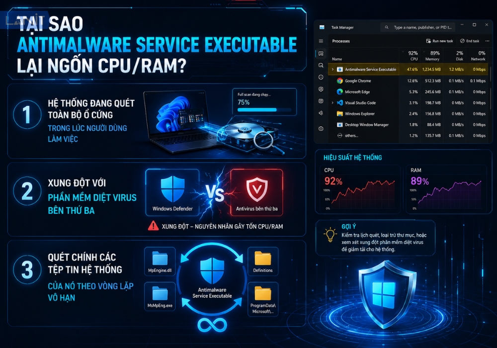 Tai Sao Antimalware Service Executable Lai Ngon Cpu Ram
