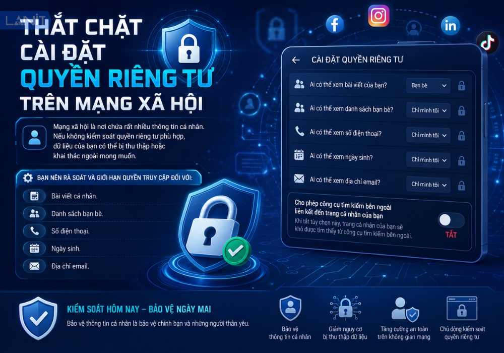 That Chat Cai Dat Quyen Rieng Tu Tren Mang Xa Hoi