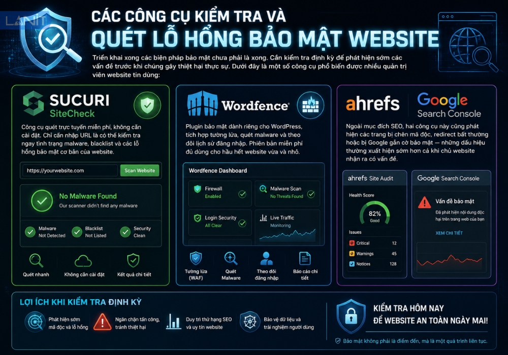 Cac Cong Cu Kiem Tra Va Quet Lo Hong Bao Mat Website