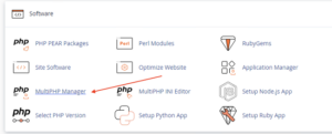 Cách Sử Dụng Nhiều Phiên Bản PHP Trên Một Hosting Cpanel
