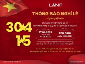 LANIT thông báo nghĩ lễ
