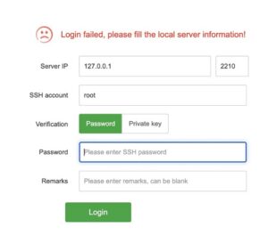 Cách Sửa lỗi Login failed vào Terminal trên aaPanel Chi Tiết