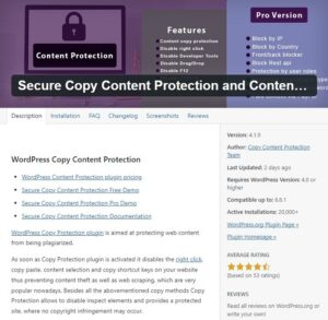 Gợi ý 10 Plugin Chống Copy Wordpress Uy Tín Tốt Nhất 2024