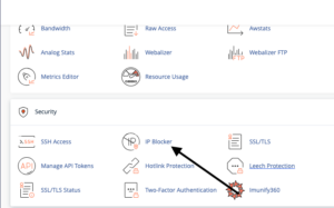 Hướng Dẫn Chặn IP Truy Cập Đến Hosting & websites trên Hosting