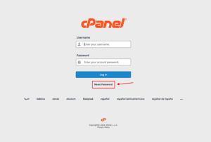 Cách Reset Mật Khẩu Hosting LANIT