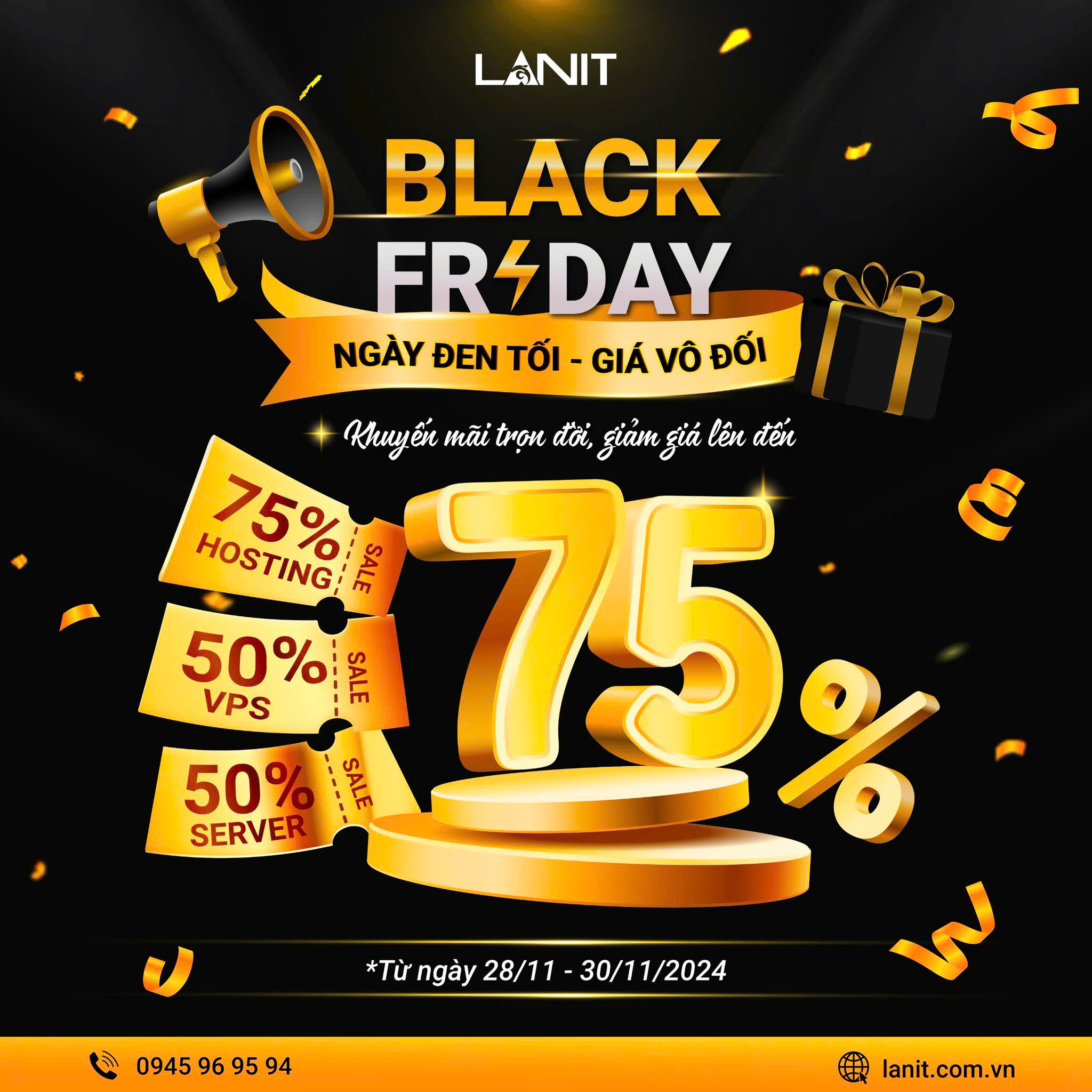 Siêu chương trình Black Friday LANIT 2024